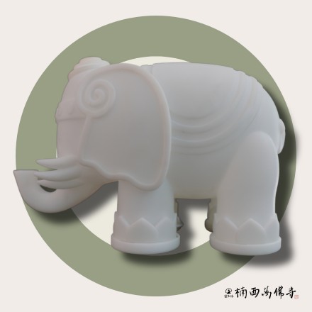 六牙白象助眠小夜燈